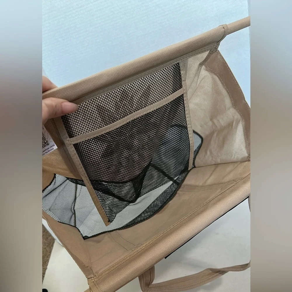LOTUS Trolley Bag in Tan and Black